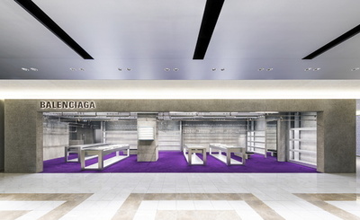 「バレンシアガ」大丸心斎橋 リオープン、メンズコレクション展開開始