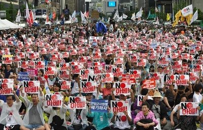 日本とのGSOMIA破棄の韓国、「米含む3か国ルート活用」の方針