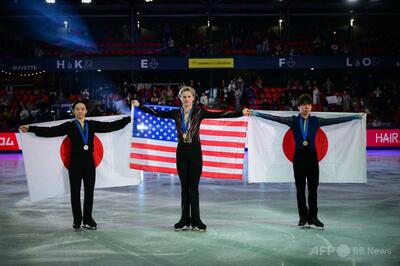 マリニンがGPファイナル連覇 鍵山2位、佐藤3位