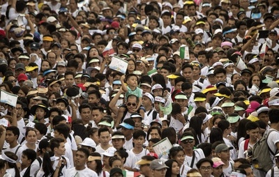 フィリピンで大規模チャリティー・ウオーク、ギネス記録更新狙う