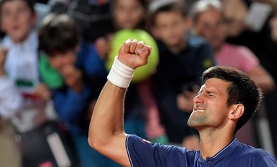 ジョコビッチが決勝進出、ズベレフと初対戦へ イタリア国際