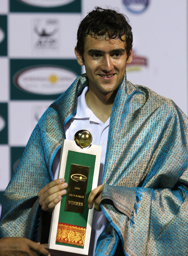 チリッチ デヴァーマンを下しキャリア2勝目、チェンナイオープン