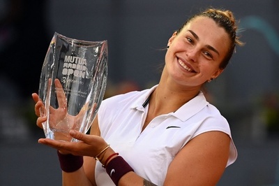 「もう怖くない」 サバレンカ、バーティ破りマドリードOP優勝