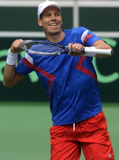 王者チェコ、オランダとの初日は1勝1敗 デビス杯