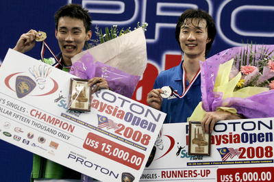 チョンウェイ マレーシアオープン2008・男子シングルス制す