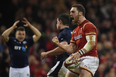 ウェールズ、スコットランド戦で9連勝 シックスネーションズ