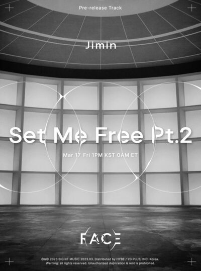 BTSのJIMIN、先行公開曲「Set Me Free Pt.2」のリリースを予告