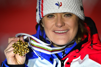 アルペンスキー女子滑降のローラン、けがでソチ五輪出場を断念