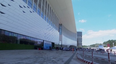 北京冬季五輪・パラリンピック国際放送センター 正式に引き渡し