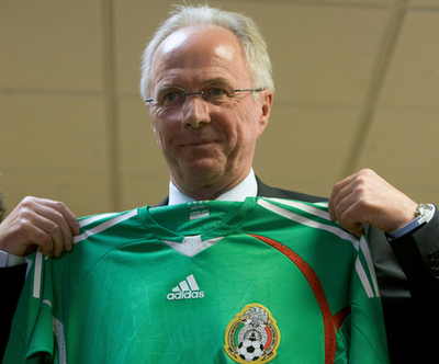 エリクソン氏 メキシコ代表監督就任へ