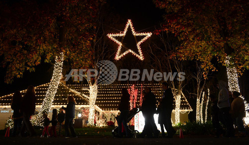 閑静な町がまるでテーマパークに 米カリフォルニアのクリスマス 写真9枚 ファッション ニュースならmode Press Powered By Afpbb News