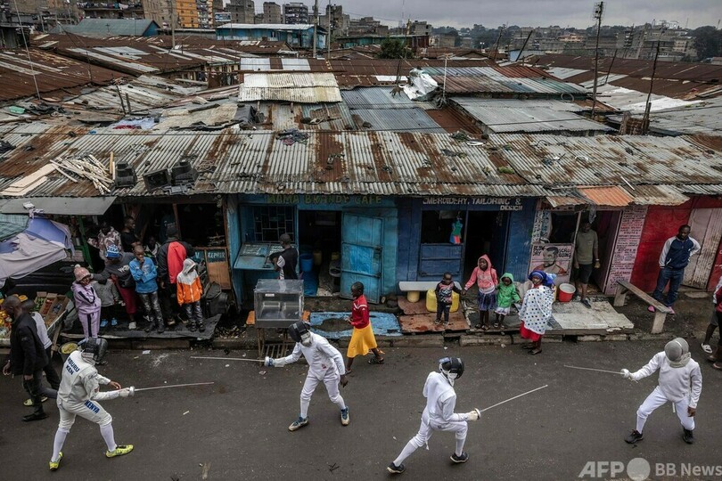 【今日の1枚】スラムで学ぶ騎士道 ケニア