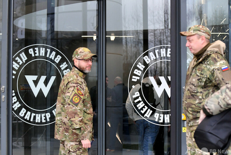 ワグネルの「脱走兵」逮捕 機関銃で警官銃撃 ロシア