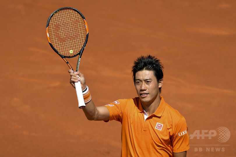 錦織が3年連続でバルセロナOP決勝進出、ペールに快勝