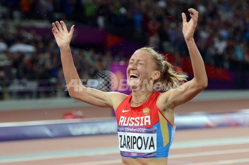 ザリポワが3000メートル障害で金メダルを獲得