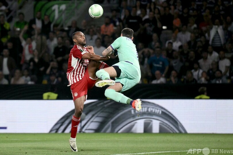 オリンピアコスがECL制覇 ギリシャ勢初の欧州タイトル獲得