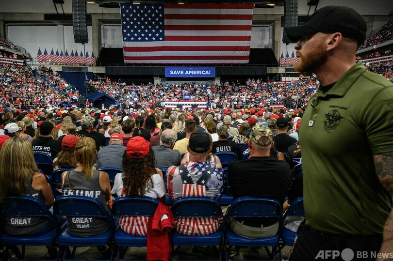 バイデン氏は「国家の敵」 トランプ氏反撃