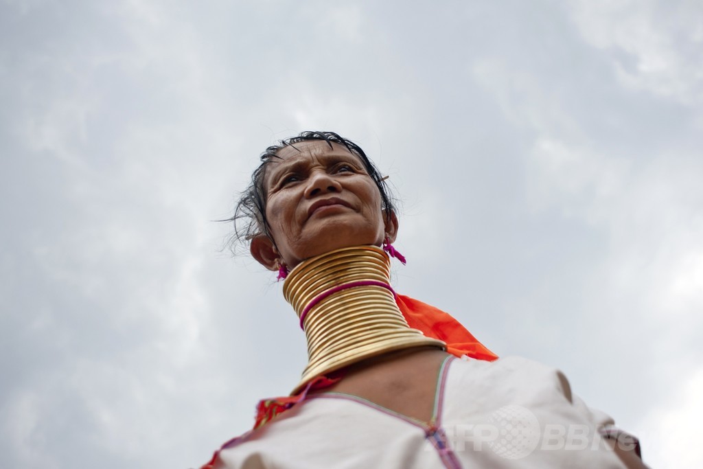 少数民族カヤン、首を伸ばす女性たち ミャンマー 写真20枚 国際ニュース：AFPBB News