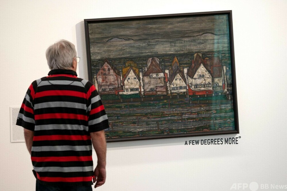 ウィーンの美術館、名画傾け気候変動に警鐘 写真11枚 国際ニュース