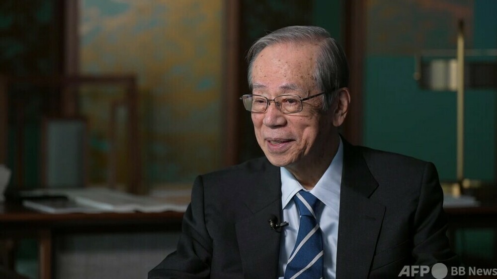 福田康夫元首相「日中両国が協力できる分野は今後も山ほどある」 写真1枚 国際ニュース:AFPBB News