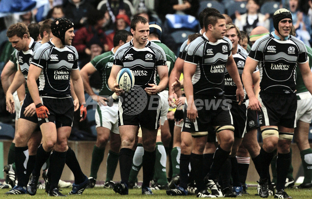 スコットランド アイルランドを降す 写真4枚 国際ニュース Afpbb News