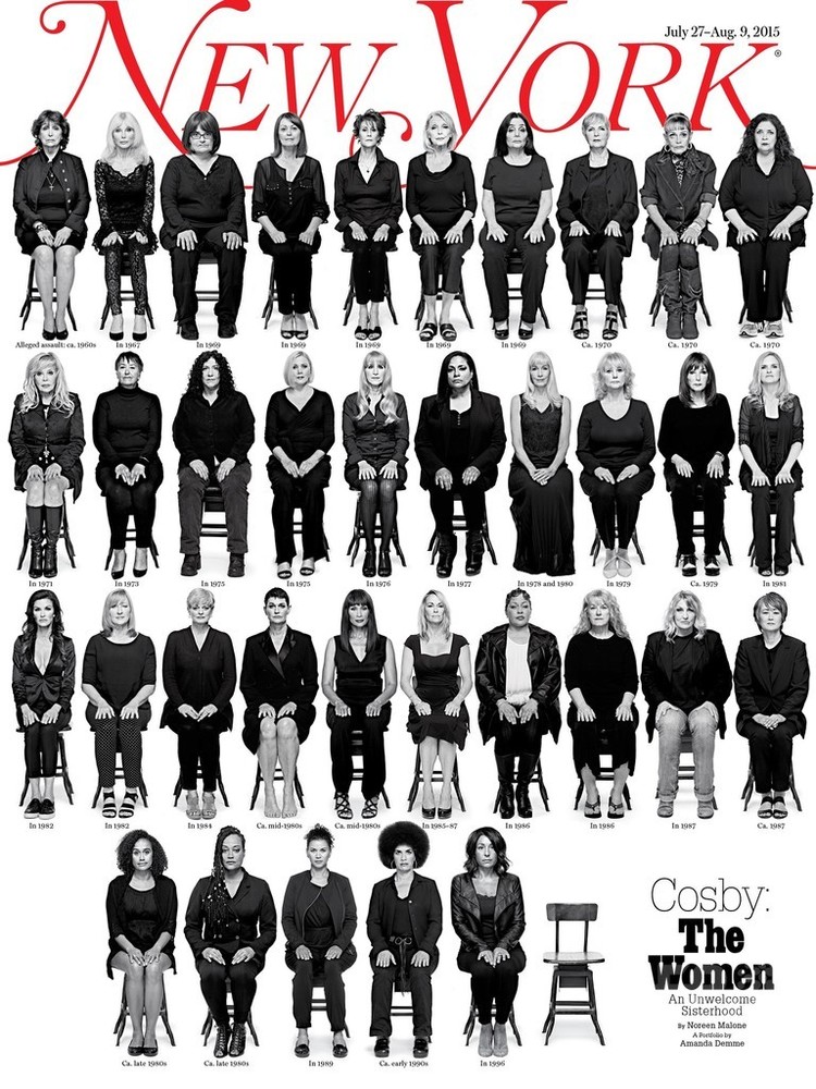 B・コスビーの性的暴行疑惑、被害女性35人が米誌表紙に 写真2枚 国際ニュース:AFPBB News