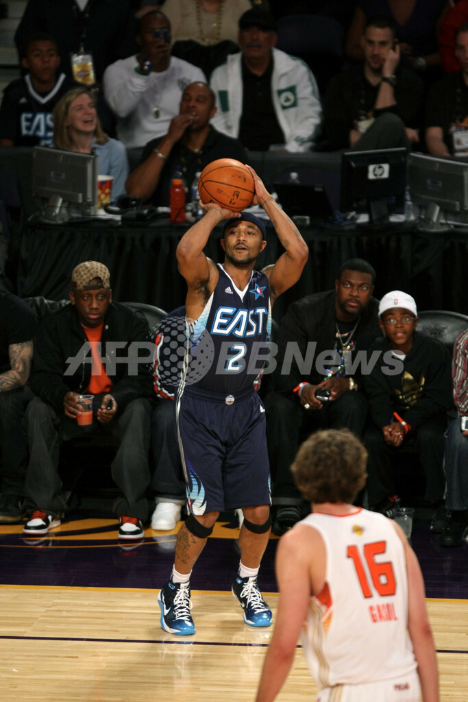 ウエストが勝利 コービーとシャックがMVPに輝く、NBAオールスター 写真