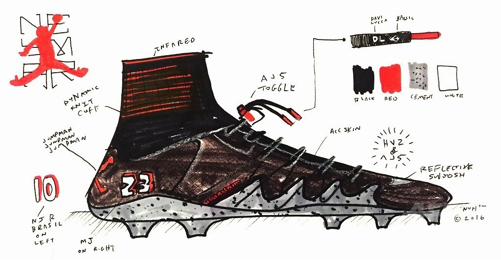 「ナイキ」ジョーダン×ネイマール コラボコレクション