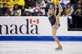 19-20フィギュアスケートグランプリ（GP）シリーズ第2戦、スケート・カナダ、女子シングル・ショートプログラム（SP）。演技に臨むアレクサンドラ・トゥルソワ（2019年10月25日撮影）。(c)Geoff Robins / AFP