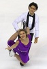 14-15フィギュアスケートグランプリ（GP）シリーズ第5戦、エリック・ボンパール杯（Trophee Eric Bompard 2014）、アイスダンス・フリーダンス（FD）。演技に臨むパイパー・ギレス（Piper Gilles）/ポール・ポワリエ（Paul Poirier）組（2014年11月22日撮影）。(c)AFP/ROMAIN PERROCHEAU