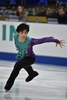 17-18フィギュアスケートグランプリ（GP）シリーズ第4戦、NHK杯、男子シングル・ショートプログラム（SP）。演技に臨む佐藤洸彬（2017年11月10日撮影）。(c)AFP/Kazuhiro NOGI