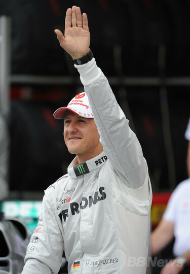 メルセデス、新車にシューマッハ氏へ向けたメッセージを掲載 写真1枚