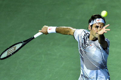 BNPパリバOPのドロー決定、フェデラーは「死の組」入るも平然