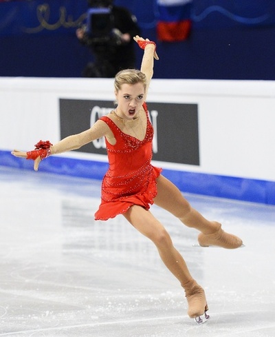 ラディオノワが女子SP首位、上位はロシア勢独占 フィギュア欧州選手権