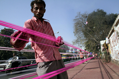 ヒンドゥー教徒に春を知らせるお祭り - インド