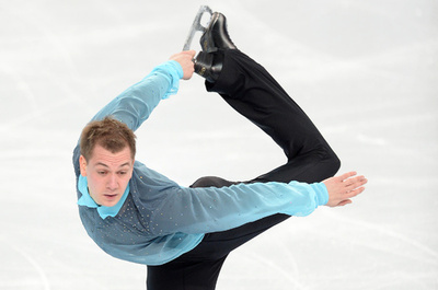 フィギュア団体戦・男子SPで6位のリーバース、ソチ五輪