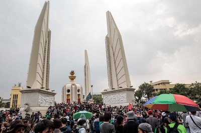 タイ、5人以上の集会を禁止 反政府デモ阻止へ