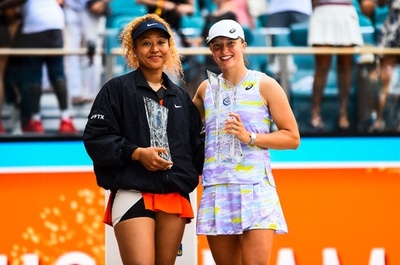 大坂は準優勝、シフィオンテクに完敗も充実感 マイアミOP