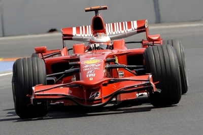 ライコネン ヨーロッパGPフリー走行2回目でトップタイム