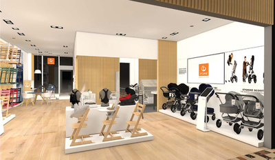 「ストッケ」国内３店舗目の直営店オープン、SNSキャンペーンも実施