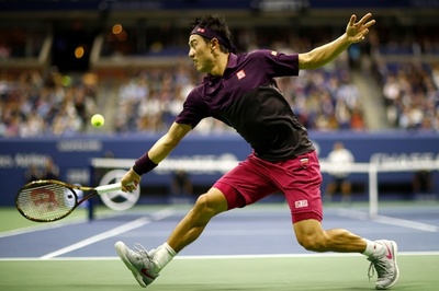 錦織がモゼールOP4強入り、フルセットで勝利