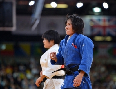 中村が初戦で敗退、柔道女子52キロ級