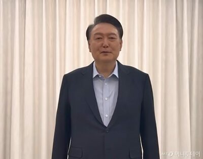 尹大統領、談話全文「この国では、法が崩壊した」