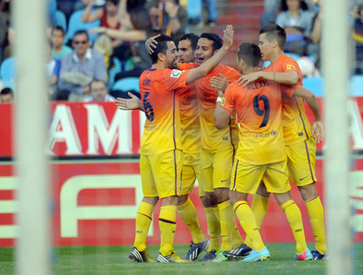 バルサ、メッシ欠きながらもサラゴサに圧勝