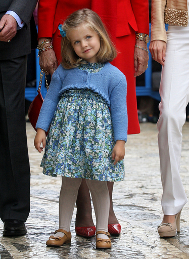 復活祭の休暇を楽しむスペイン王室