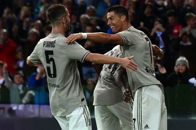 ユベントスが開幕8連勝、性的暴行疑惑のロナウドがゴール