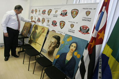 資産家宅から強奪された1億6000万円相当の絵画、無傷で戻る ブラジル