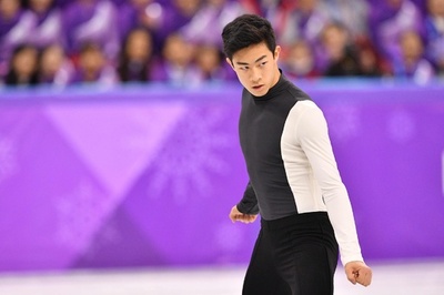 フィギュア男子SPで17位のネイサン・チェン、平昌五輪