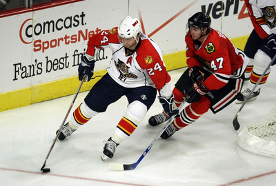 パンサーズ プレシーズンマッチでブラックホークスを降す