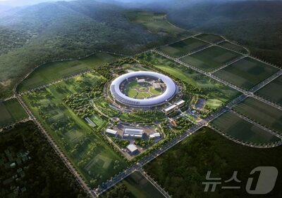 韓国・サッカー場75面分の敷地に「巨大な顕微鏡」…新型放射光加速器が着工